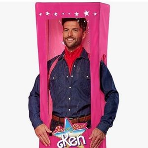InSpirits Ken box adult costume. NWT. Onesize.